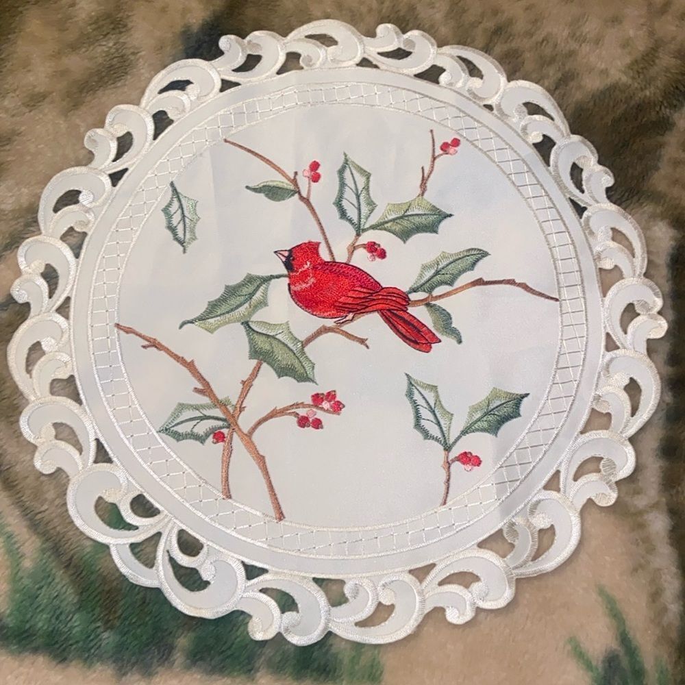 10x$50 Embroidered Cardinal